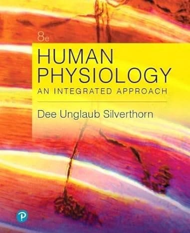 Cover image of the book 'Human Physiology: An Integrated Approach' by Dee Unglaub Silverthorn, a comprehensive resource for understanding homeostasis mechanisms and other aspects of human physiology.