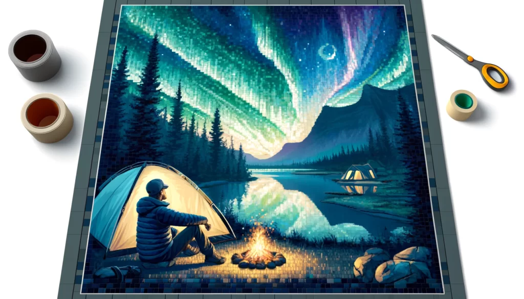 Memorable Elk Island camping trip under the mesmerizing Northern Lights.